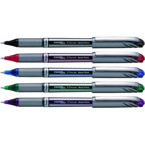 Στυλό gel Pentel Energel BL27 0.7mm μεταλλικά διάφορα χρώματα
